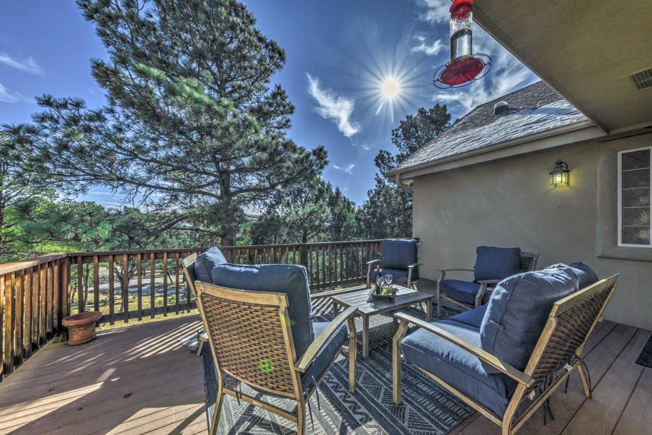 Roomy Ruidoso Retreat With Deck, Grill, And Mtn Views! エクステリア 写真