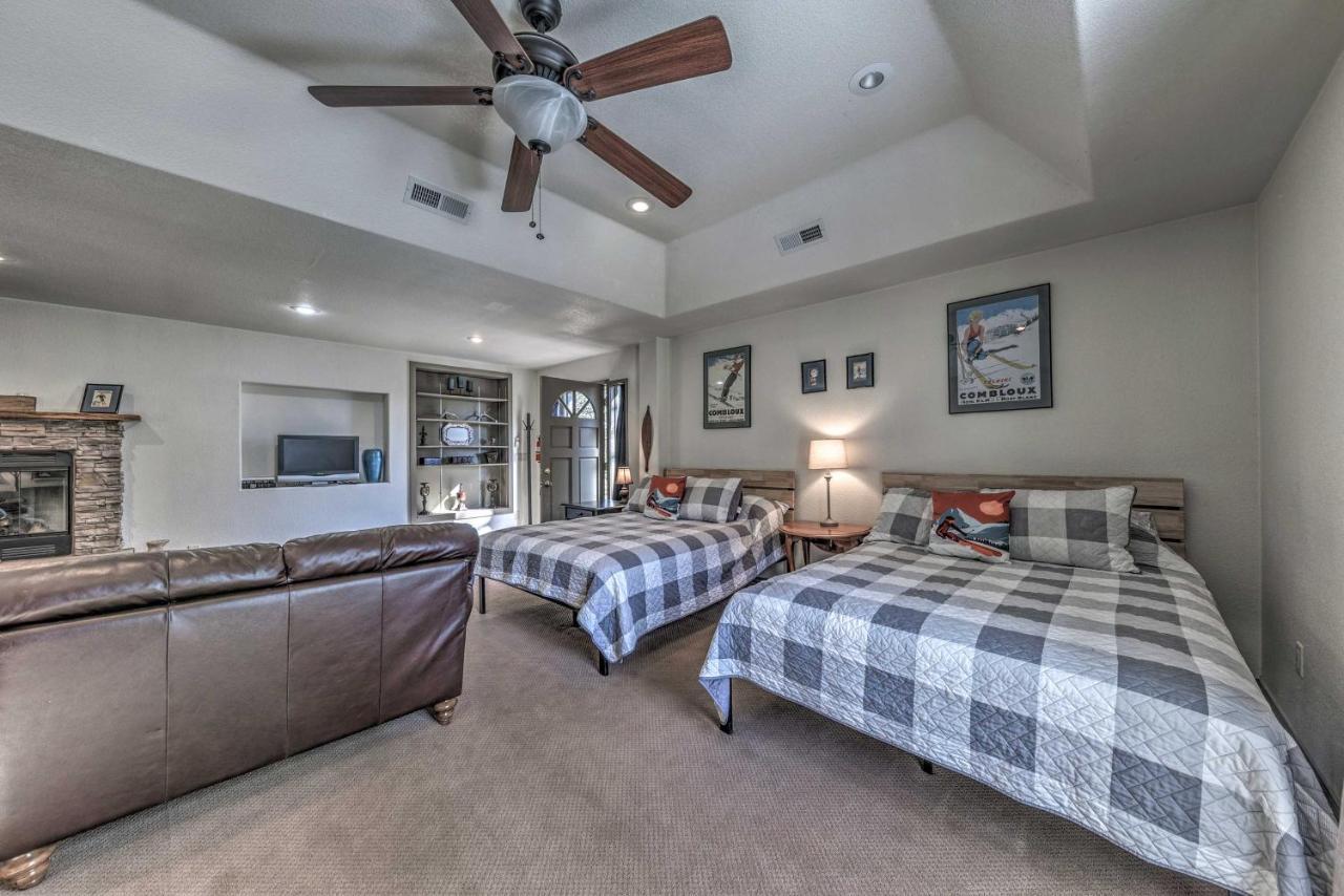 Roomy Ruidoso Retreat With Deck, Grill, And Mtn Views! エクステリア 写真